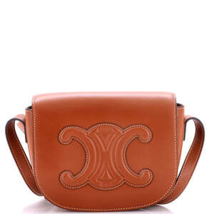 Celine Cuir Triomphe Folco Bag Leather #224600C18B